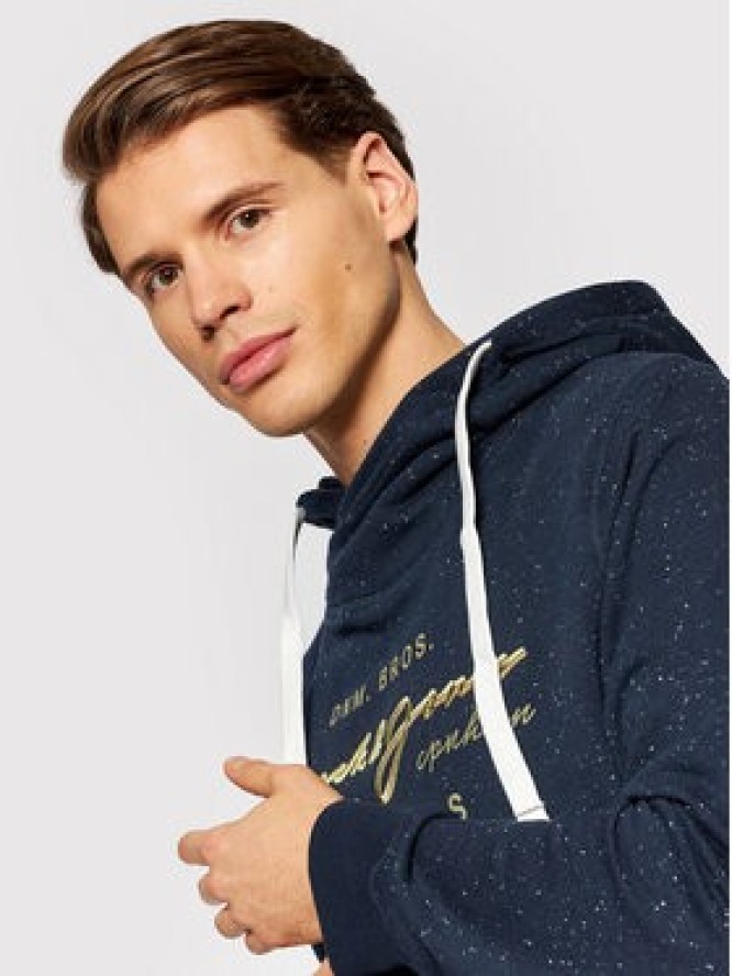 Jack&Jones Bluza Woods 12193647 Granatowy Standard Fit