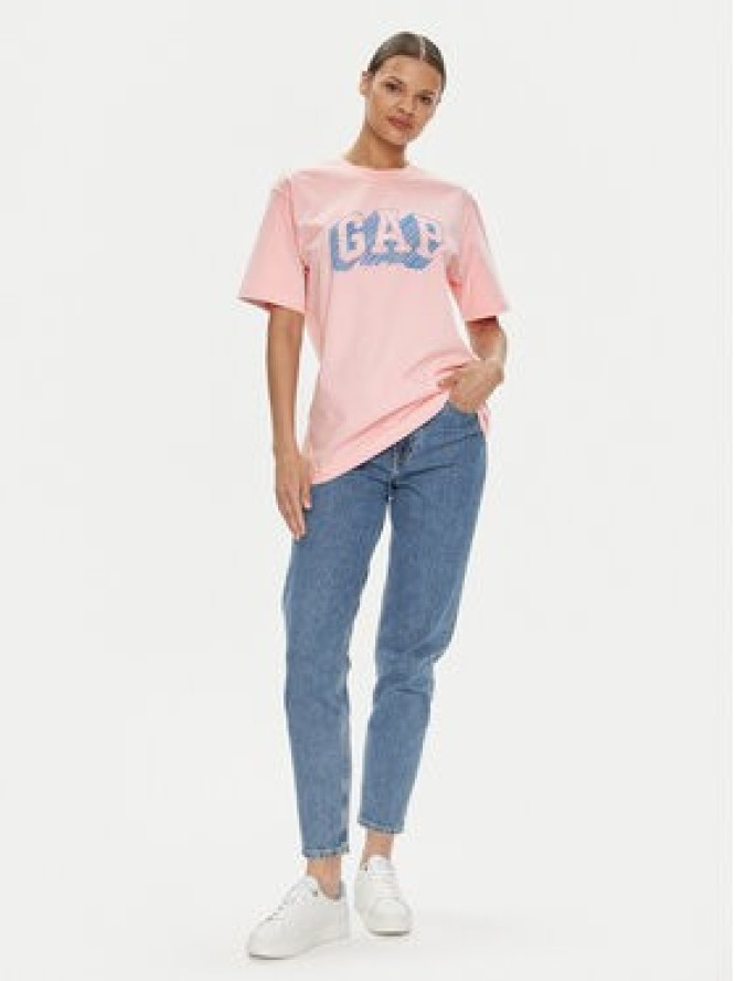 Gap T-Shirt 664011-00 Różowy Regular Fit