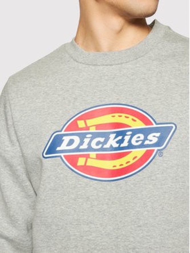 Dickies Bluza Icon Logo DK0A4XCIGYM Szary Regular Fit