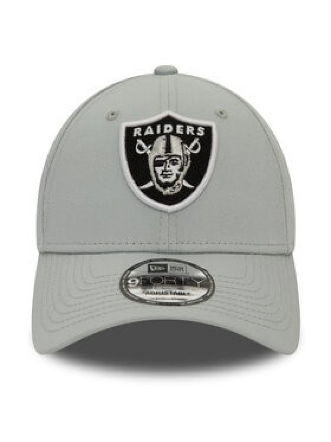 New Era Czapka z daszkiem Side Patch 940 Raiders 60435130 Szary