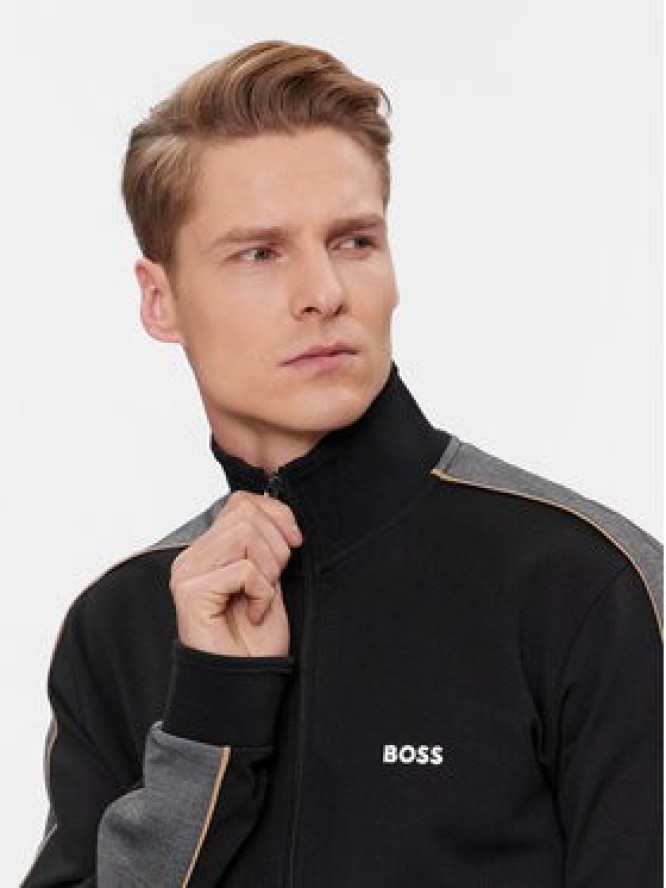 Boss Bluza 50511041 Czarny Regular Fit