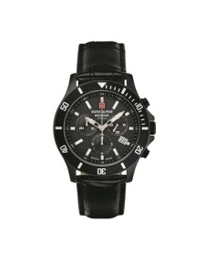 Swiss Alpine Military Zegarek 7022.9577 Czarny