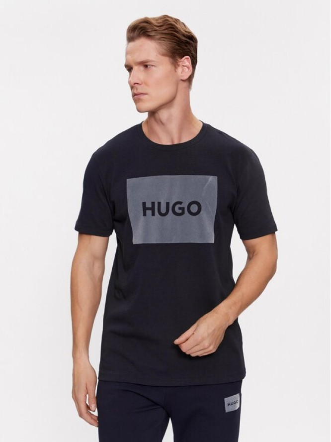 Hugo T-Shirt Dulive_V 50501004 Granatowy Regular Fit
