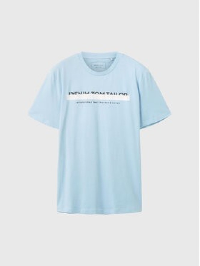 Tom Tailor Denim T-Shirt 1037653 Błękitny Basic Fit