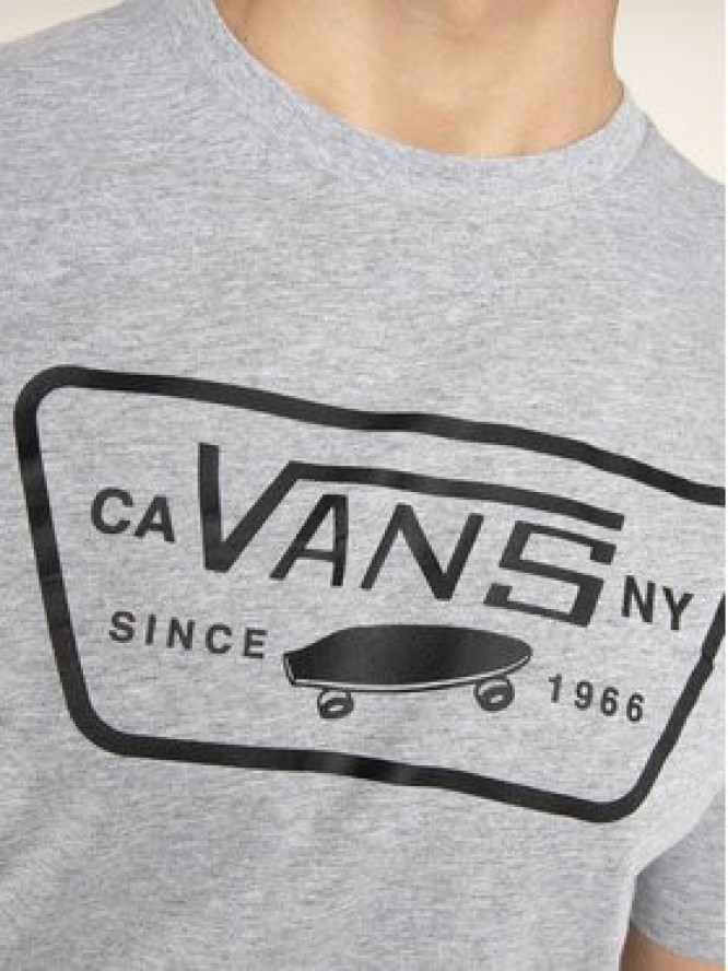 Vans T-Shirt Full Patch VN000QN8Y281 Szary Classic Fit