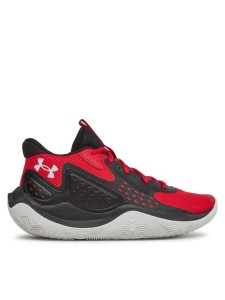 Under Armour Buty do koszykówki Ua Jet '23 3026634-600 Czerwony