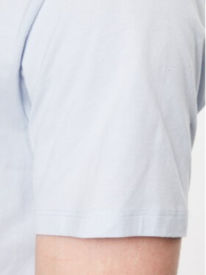 Guess T-Shirt M2BP47 K7HD0 Błękitny Slim Fit