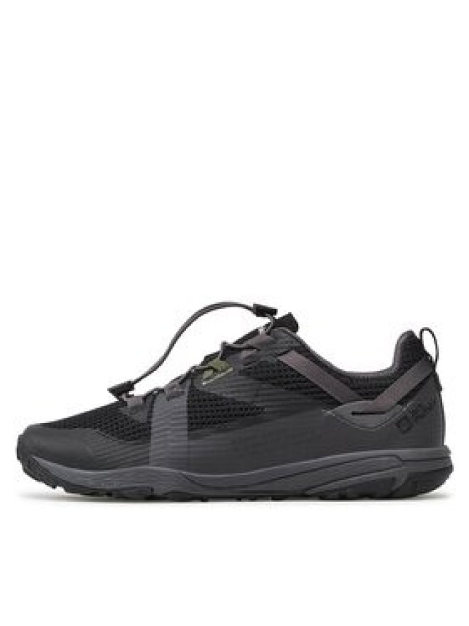 Jack Wolfskin Sneakersy Spirit Low M 4056611 Czarny