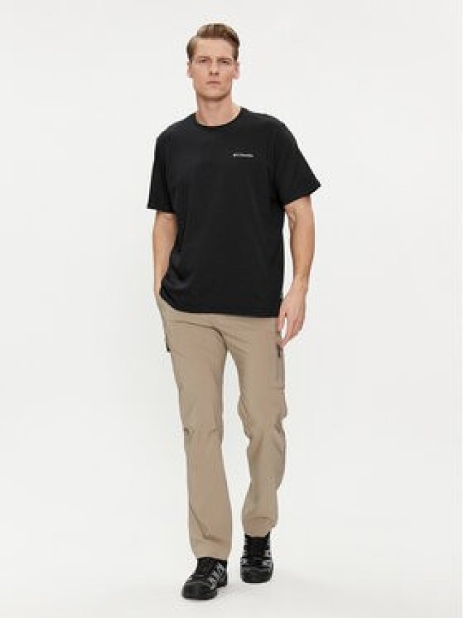 Columbia T-Shirt Explorers Canyon™ 2036451 Czarny Regular Fit