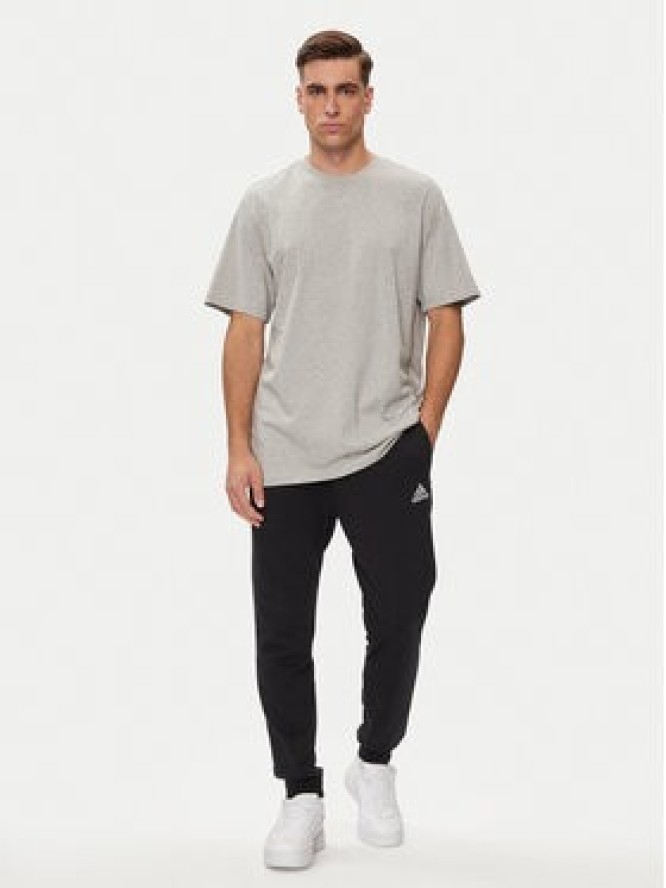 adidas T-Shirt ALL SZN IC9789 Szary Loose Fit