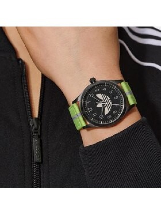 adidas Originals Zegarek Code Four Watch AOSY23040 Czarny