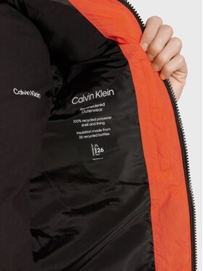 Calvin Klein Kurtka puchowa Crinkle K10K110336 Pomarańczowy Regular Fit