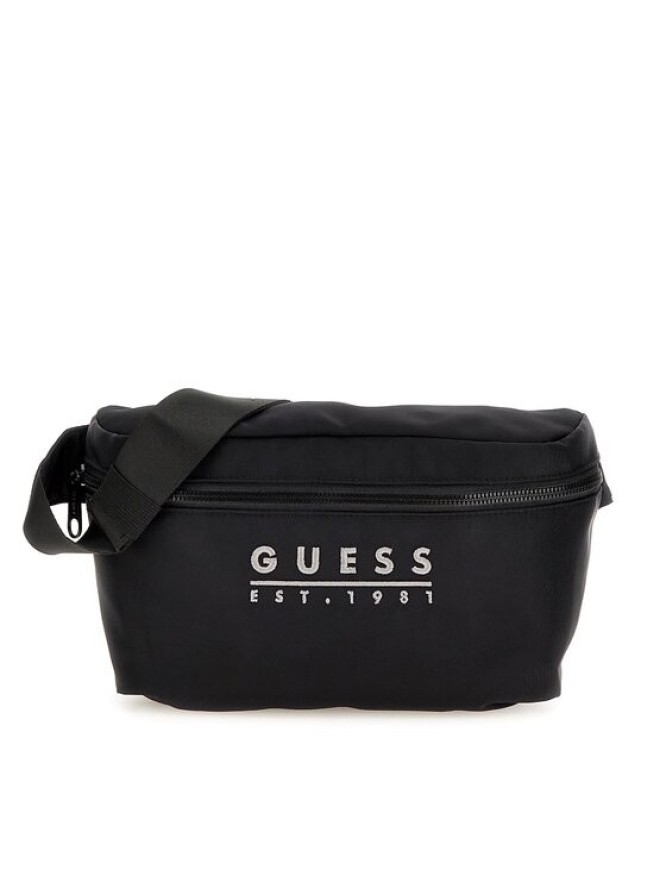 Guess Saszetka nerka Nola Mini Bags HMVENE P3331 Czarny