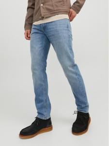 Jack&Jones Jeansy Mike 12237309 Niebieski Tapered Fit