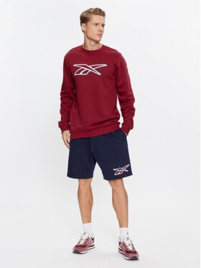 Reebok Bluza Identity IN1697 Czerwony Regular Fit