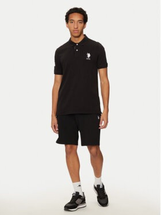 U.S. Polo Assn. Szorty sportowe MUP3354 Czarny Regular Fit