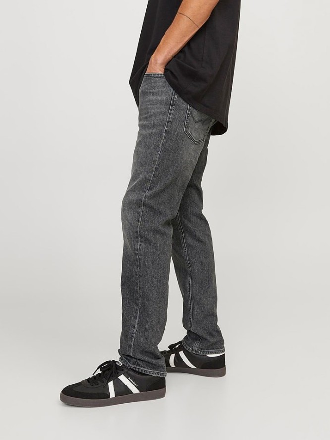 Jack & Jones Dżinsy - Slim fit - w kolorze antracytowym rozmiar: W36/L32