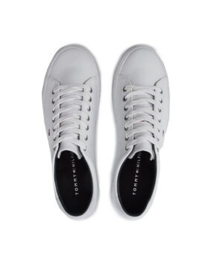 Tommy Hilfiger Sneakersy Essential Leather Sneaker FM0FM02157 Biały