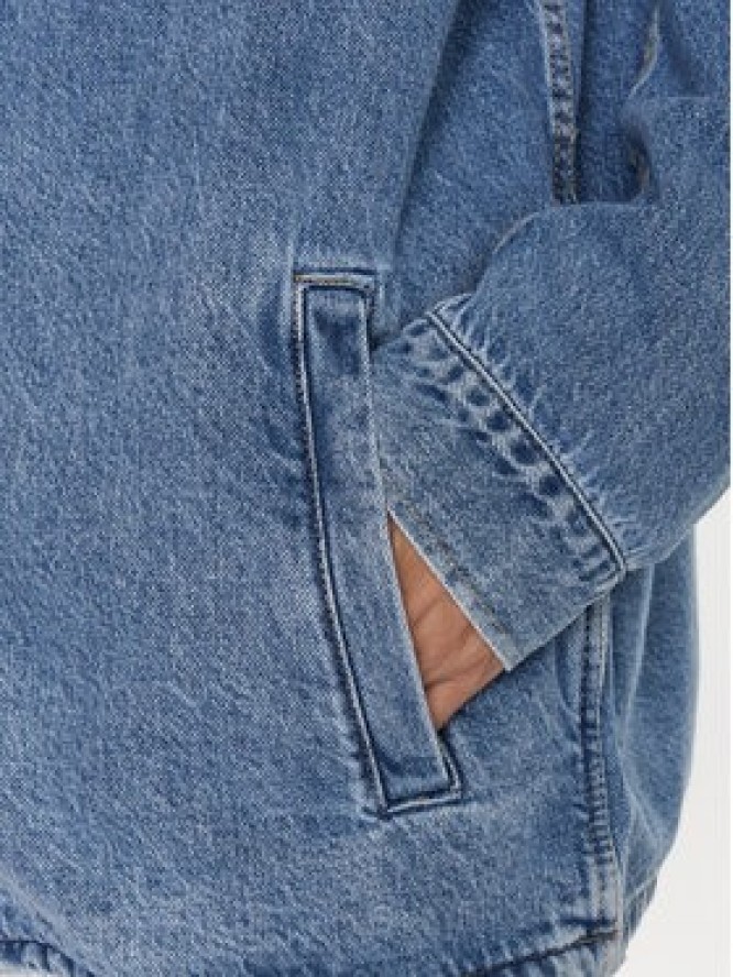 Calvin Klein Jeans Kurtka jeansowa J30J323325 Niebieski Loose Fit