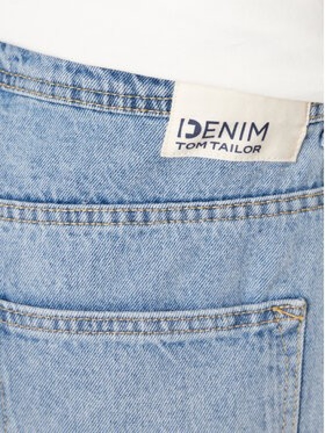 Tom Tailor Denim Szorty jeansowe 1035518 Błękitny Slim Fit