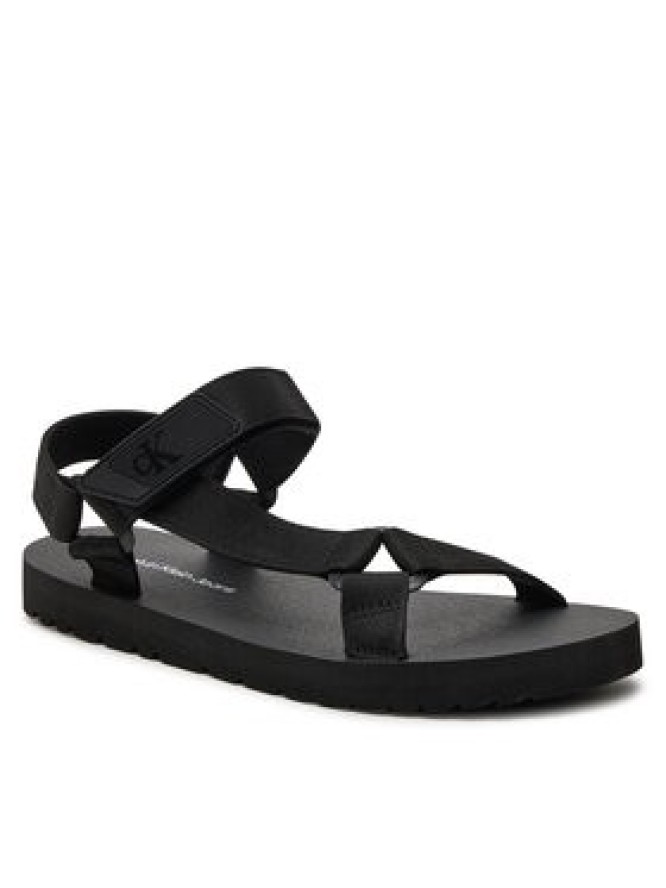 Calvin Klein Jeans Sandały Sandal Velcro Rp In Btw YM0YM00944 Czarny