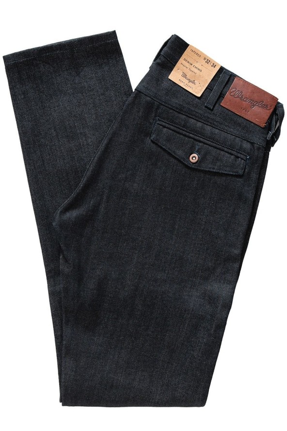 JEANSY MĘSKIE WRANGLER DENIM CHINO DRY W15LBZ041