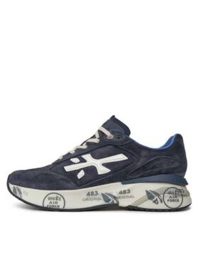 Premiata Sneakersy Moerun 6449 Niebieski