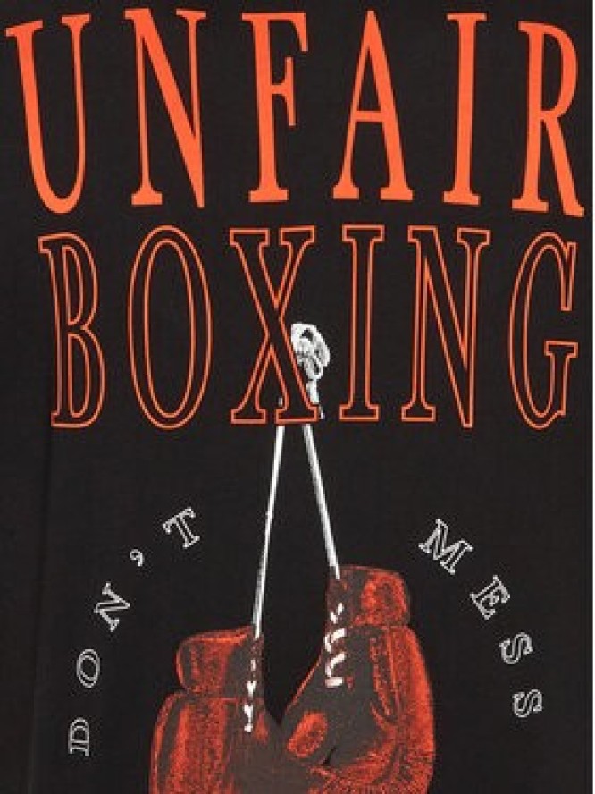 Unfair Athletics T-Shirt UNFR23-008 Czarny Regular Fit