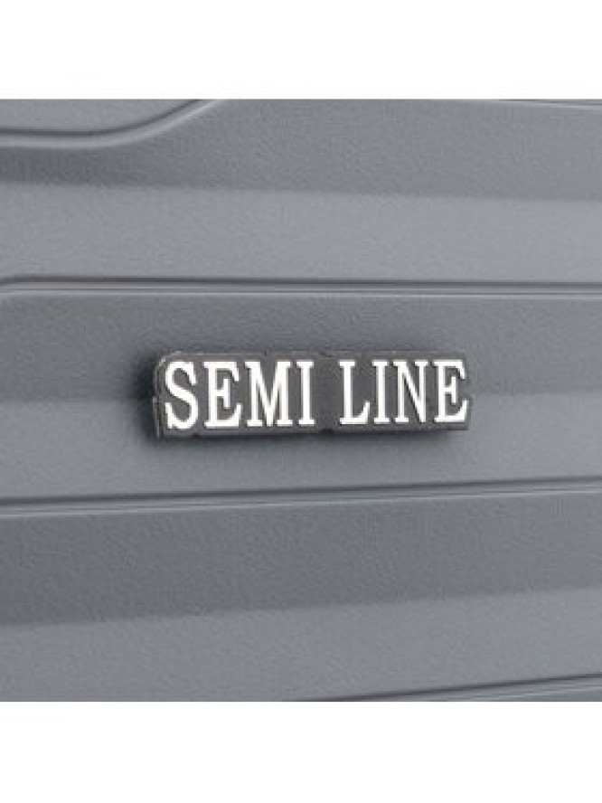 Semi Line Walizka średnia T5781-2 Granatowy