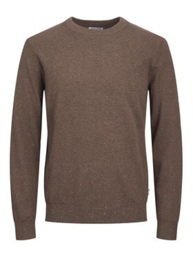 Jack&Jones Sweter Albert 12236792 Brązowy Regular Fit