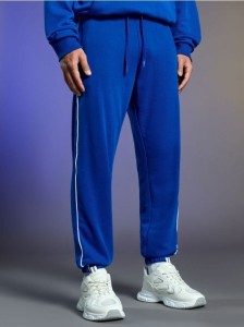 Spodnie jogger - niebieski
