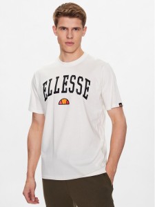 Ellesse T-Shirt Colombia 2 SHR17640 Écru Regular Fit