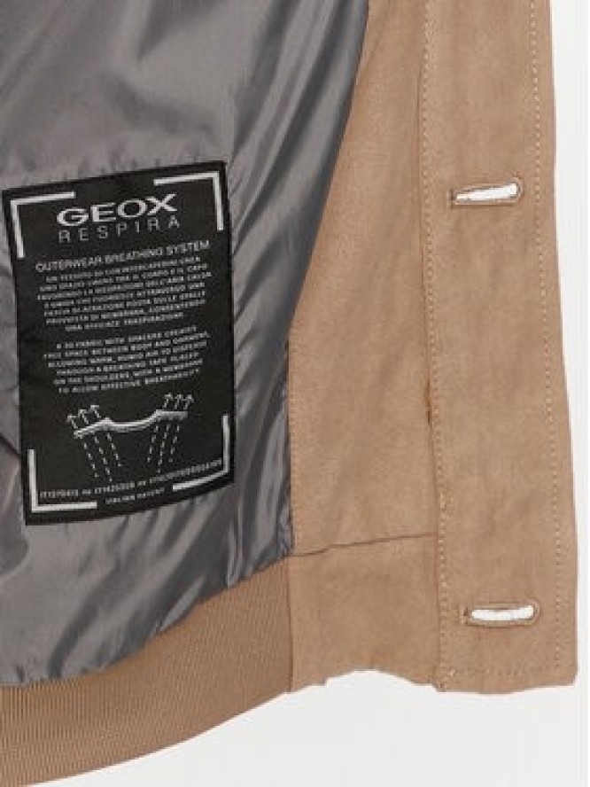 Geox Kurtka bomber Blainey M4520P T2976 F5245 Brązowy Regular Fit