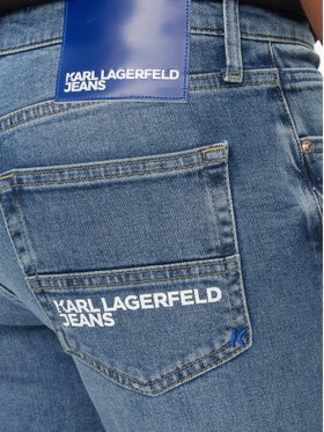 Karl Lagerfeld Jeans Jeansy 241D1104 Niebieski Slim Fit