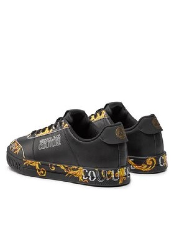 Versace Jeans Couture Sneakersy 76YA3SK6 Czarny