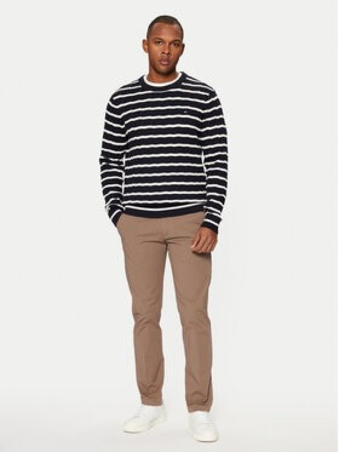 Tommy Hilfiger Sweter MW0MW33132 Niebieski Relaxed Fit