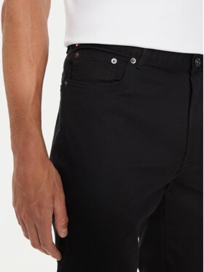 Tommy Hilfiger Spodnie materiałowe Denton MW0MW36429 Czarny Straight Fit