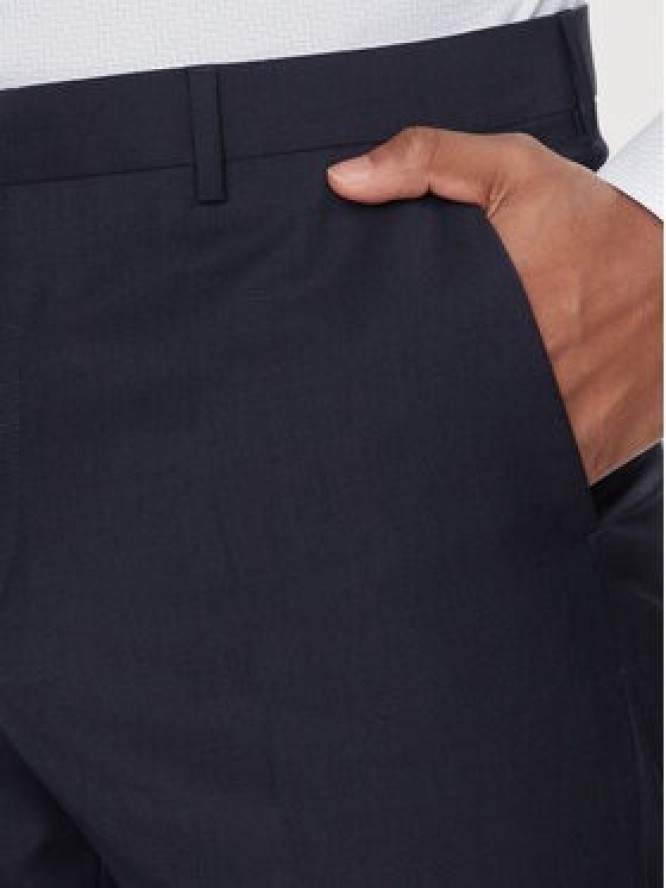Calvin Klein Spodnie materiałowe K10K112936 Granatowy Slim Fit