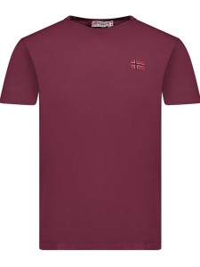 Geographical Norway Koszulka "Jactus" w kolorze bordowym rozmiar: XXL