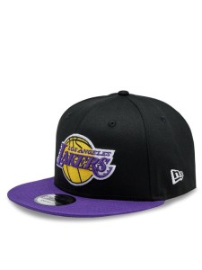 New Era Czapka Contrst Side Patch 950 Lakers 60364386 Czarny