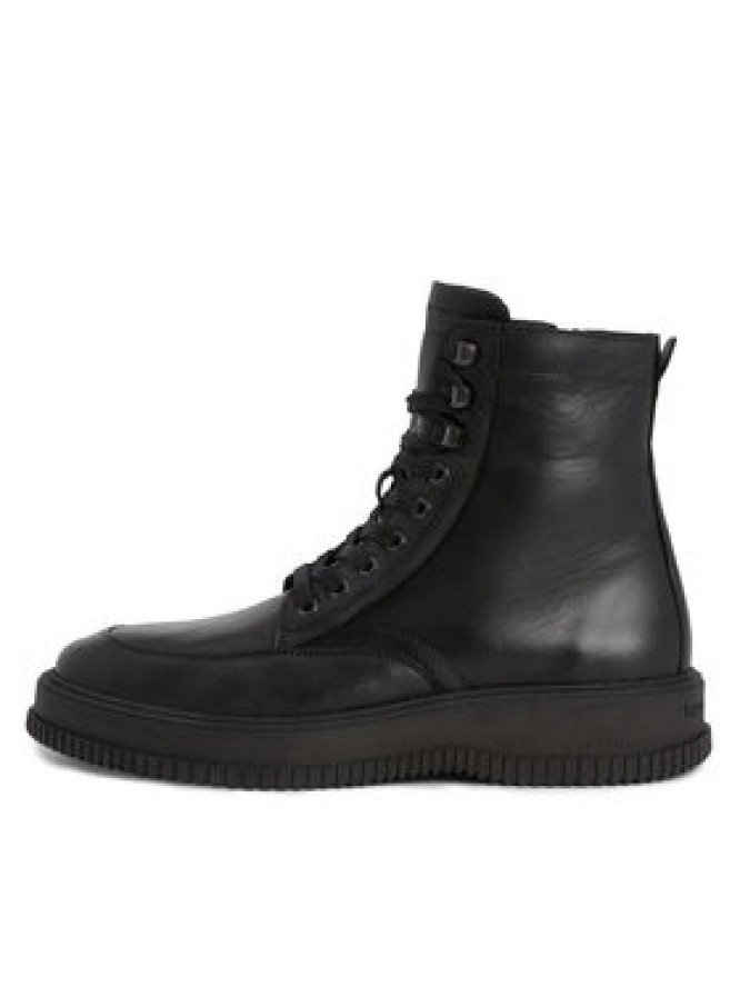 Tommy Hilfiger Kozaki Th Everyday Class Termo Lth Boot FM0FM04658 Czarny