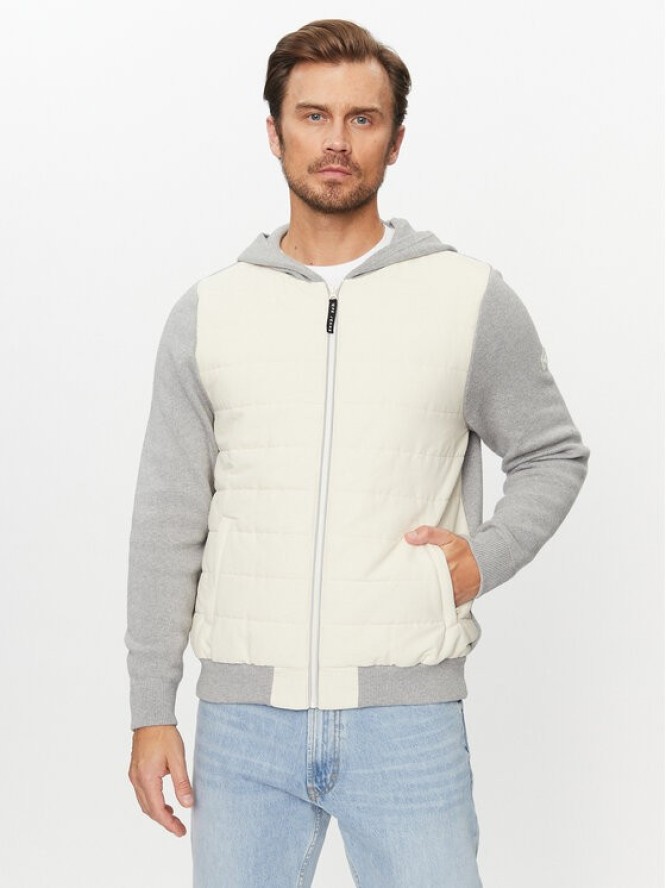 Pepe Jeans Bluza Snell Hoodie PM702380 Écru Regular Fit