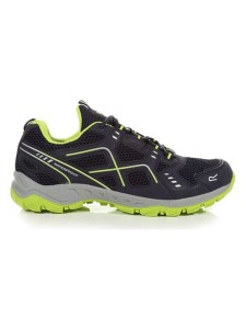 Regatta Buty turystyczne "Vendeavour" w kolorze czarno-zielonym rozmiar: 45