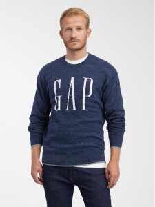 Gap Sweter 724378-00 Granatowy Regular Fit