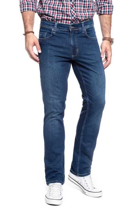 MUSTANG WASHINGTON MĘSKIE SPODNIE JEANSOWE DENIM BLUE 1007640 5000 881