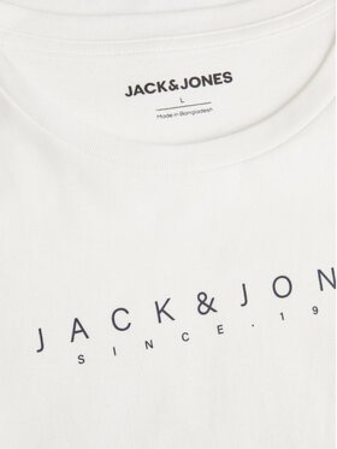 Jack&Jones T-Shirt Setra 12247985 Biały Standard Fit