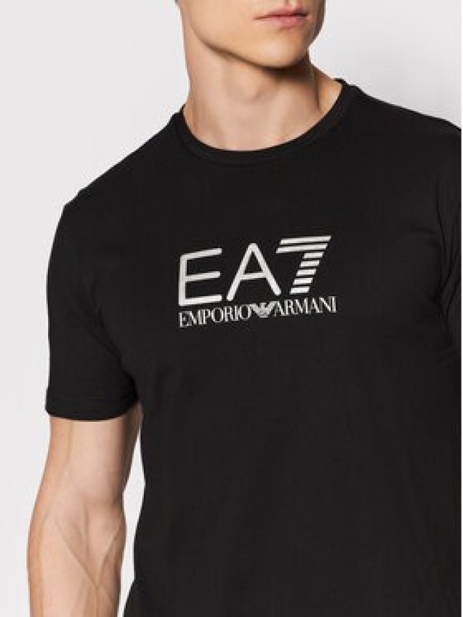 EA7 Emporio Armani T-Shirt 3LPT39 PJ02Z 1200 Czarny Regular Fit