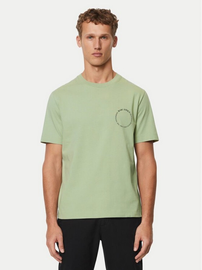 Marc O'Polo T-Shirt 423 2012 51066 Zielony Regular Fit