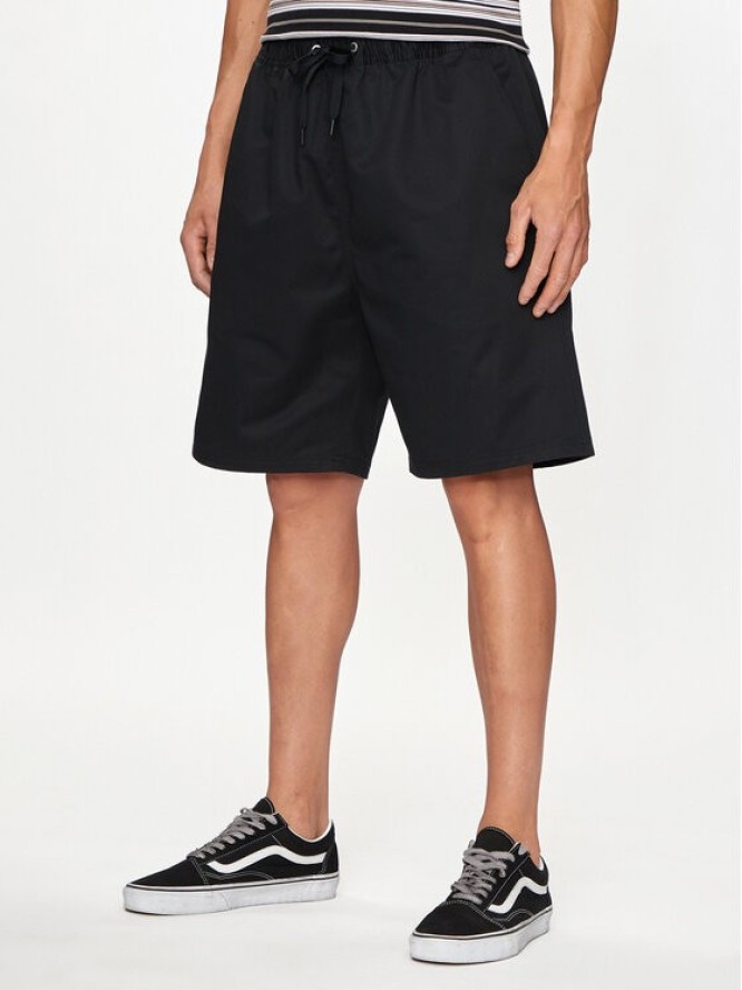 Converse Szorty sportowe M Woven Short 10024609-A01 Czarny Regular Fit