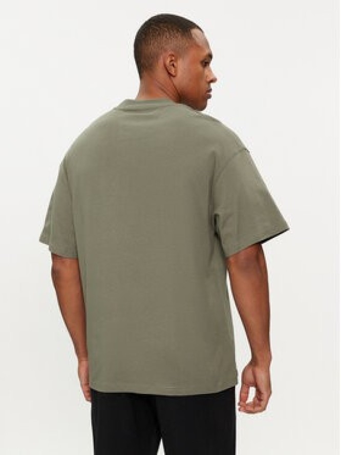 Jack&Jones T-Shirt Collective 12251865 Zielony Wide Fit